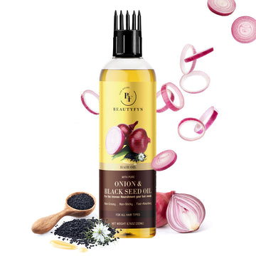 BEAUTYFYN Pure Onion & Black Seed Hair Oil 200ml