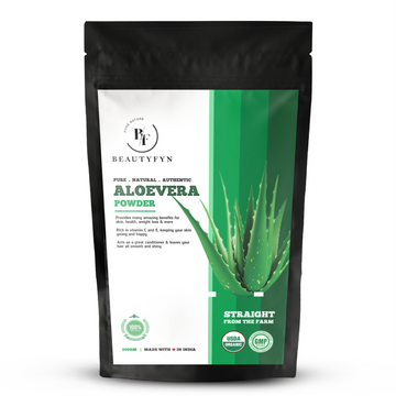 BEAUTYFYN Aloe Vera Powder for Hair And Skin Care – 200gm