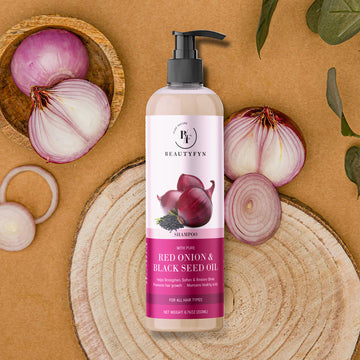 BEAUTYFYN Red Onion and Black Seed Oil Hair Shampoo 200ml